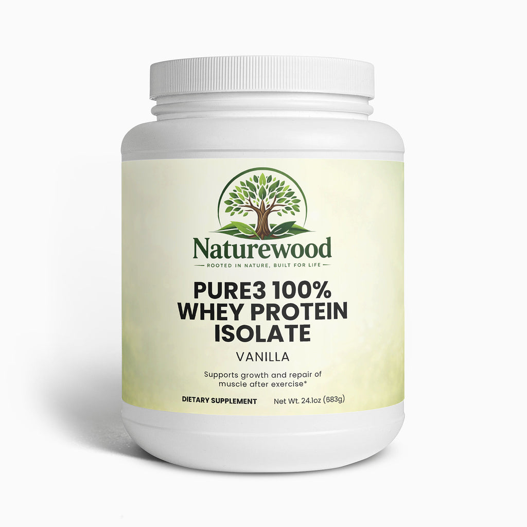 Pure3 100% Whey Protein Isolate (Vanilla)