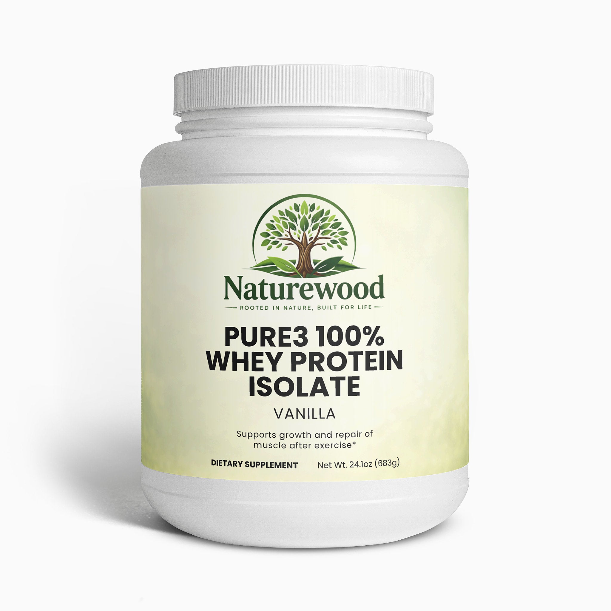 Pure3 100% Whey Protein Isolate (Vanilla)