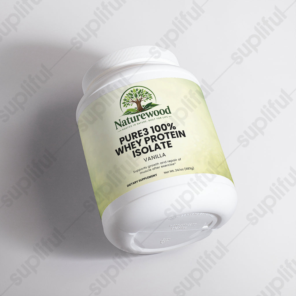 Pure3 100% Whey Protein Isolate (Vanilla)