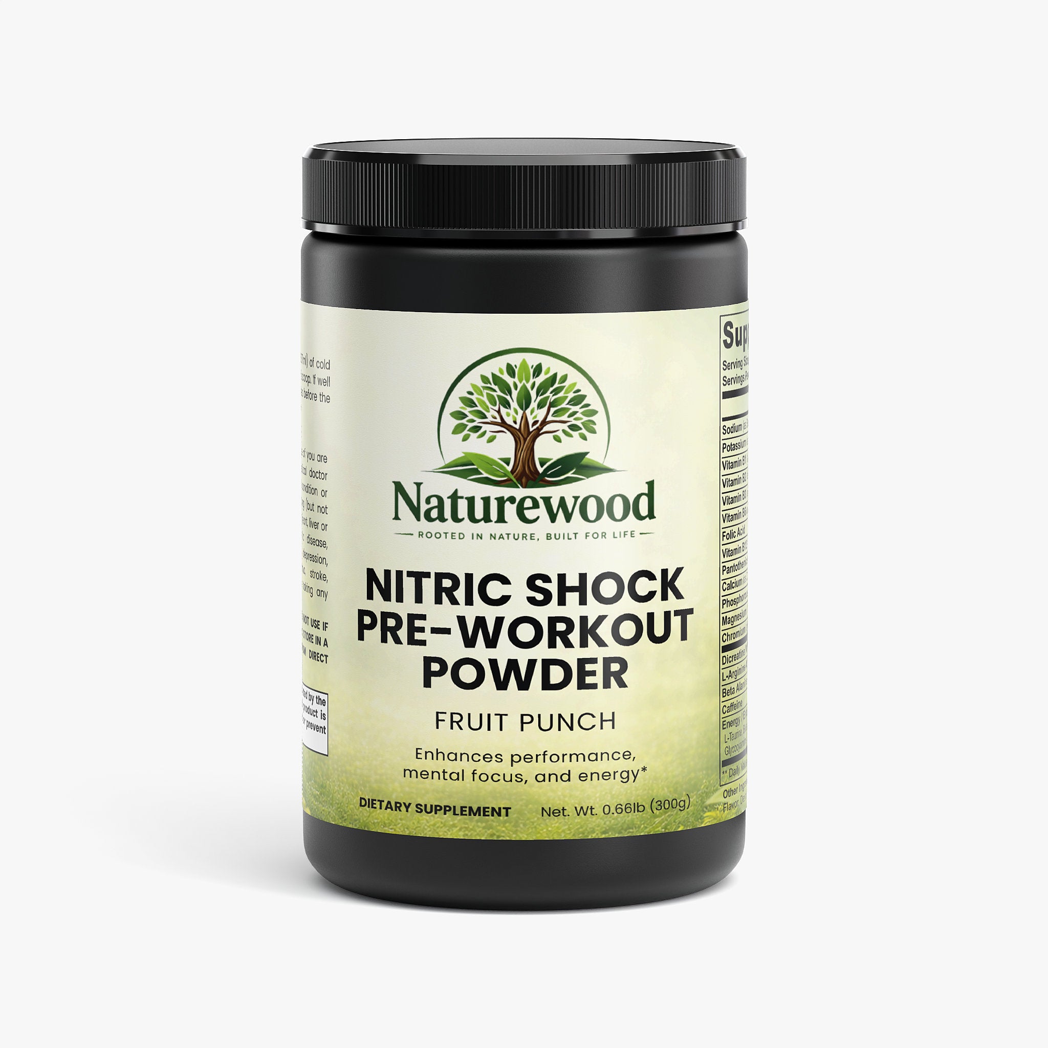 Nitric Shock Pre-Workout Powder (Fruit Punch)