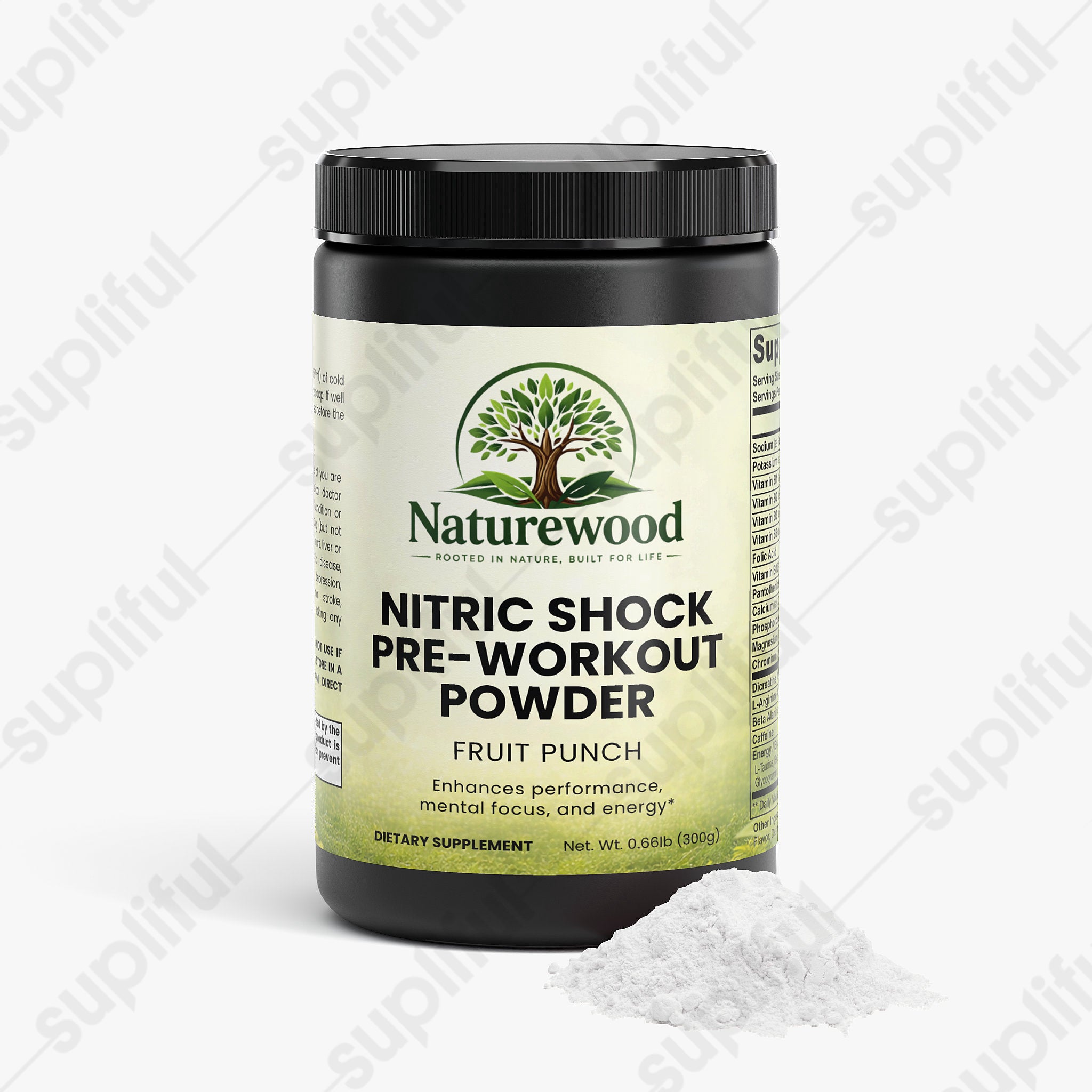 Nitric Shock Pre-Workout Powder (Fruit Punch)