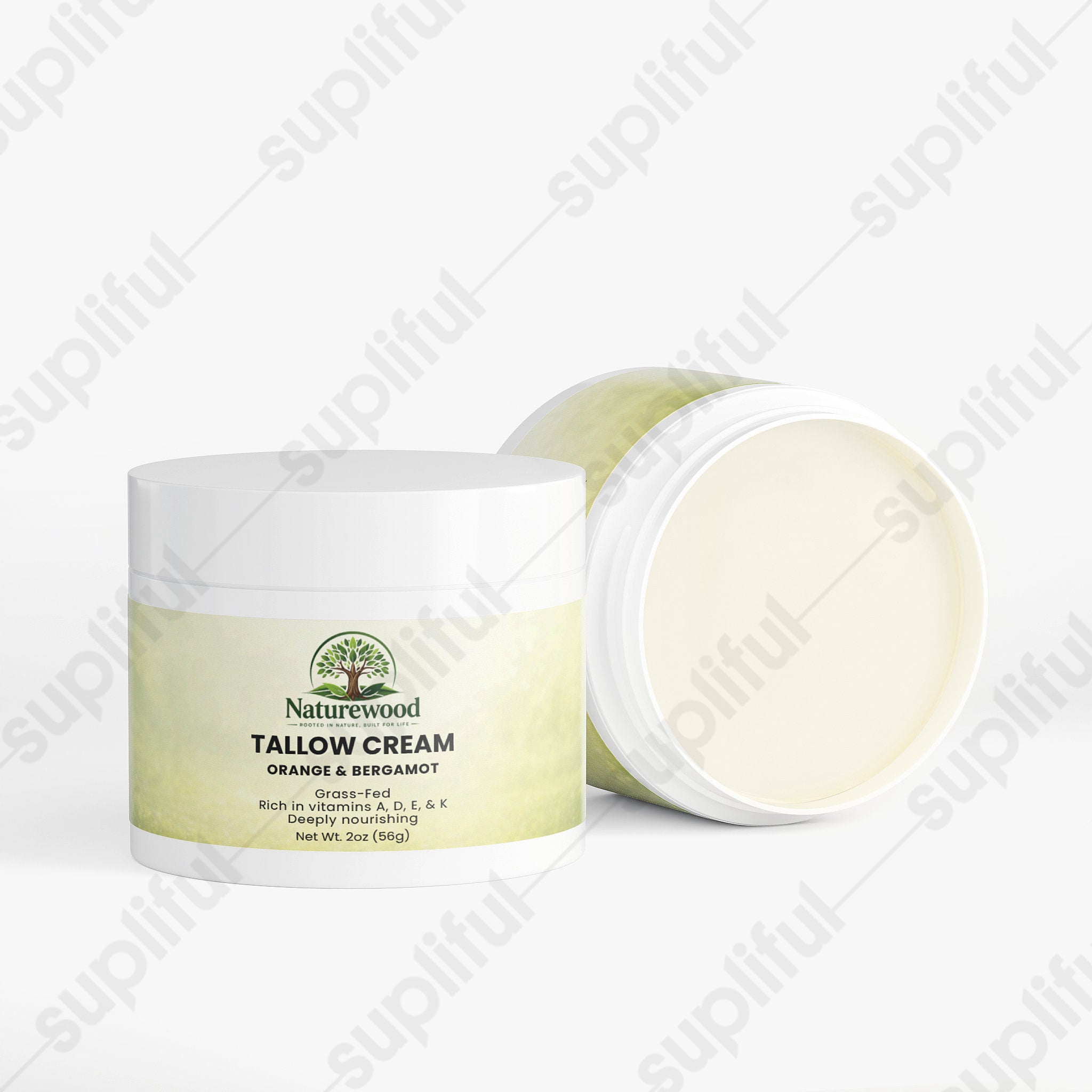 Tallow Cream Orange & Bergamot