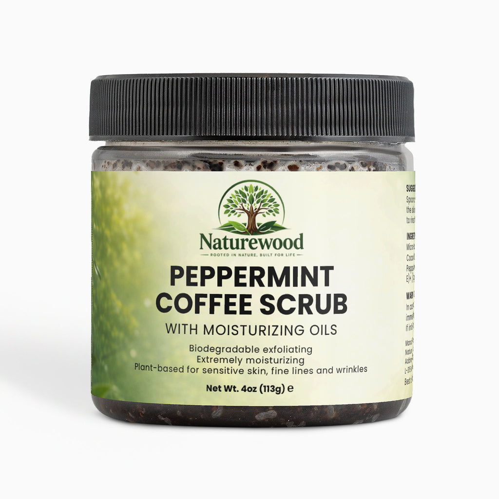 Peppermint Coffee Scrub
