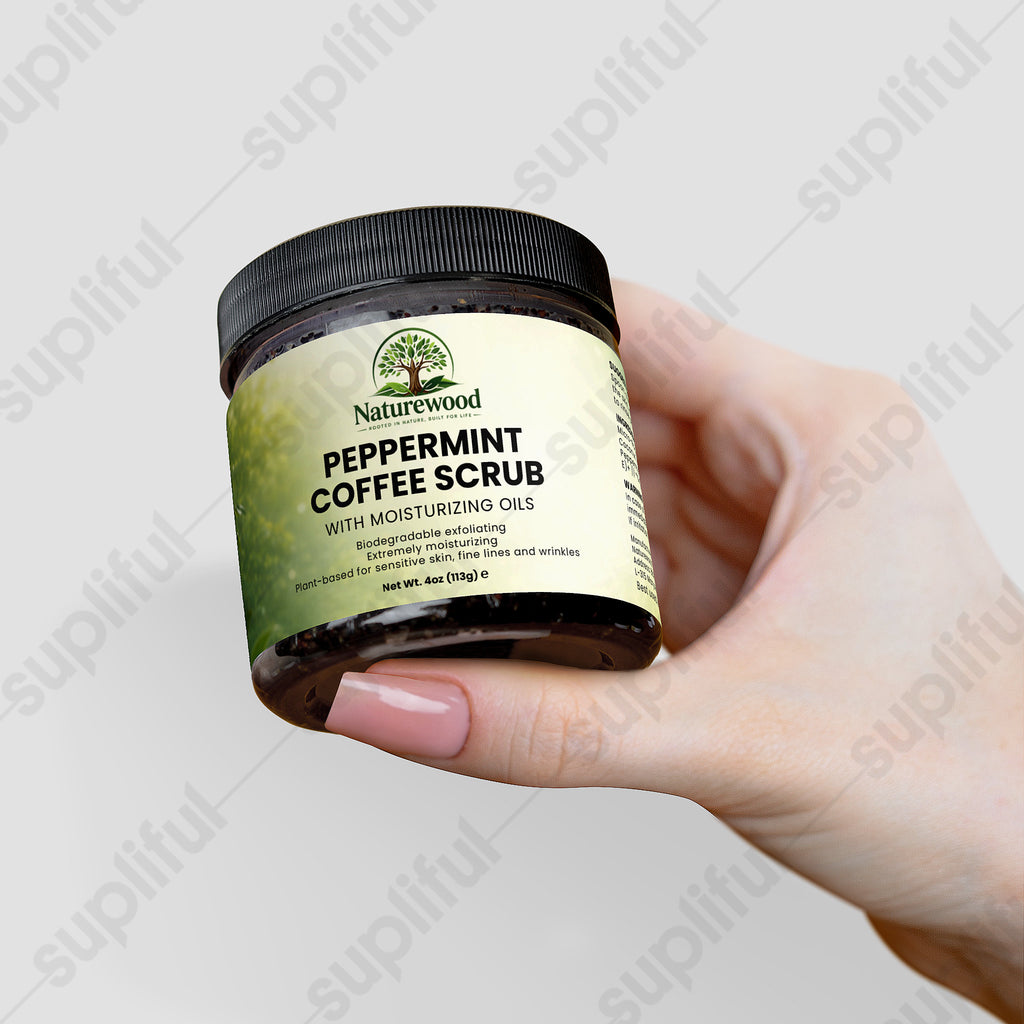 Peppermint Coffee Scrub