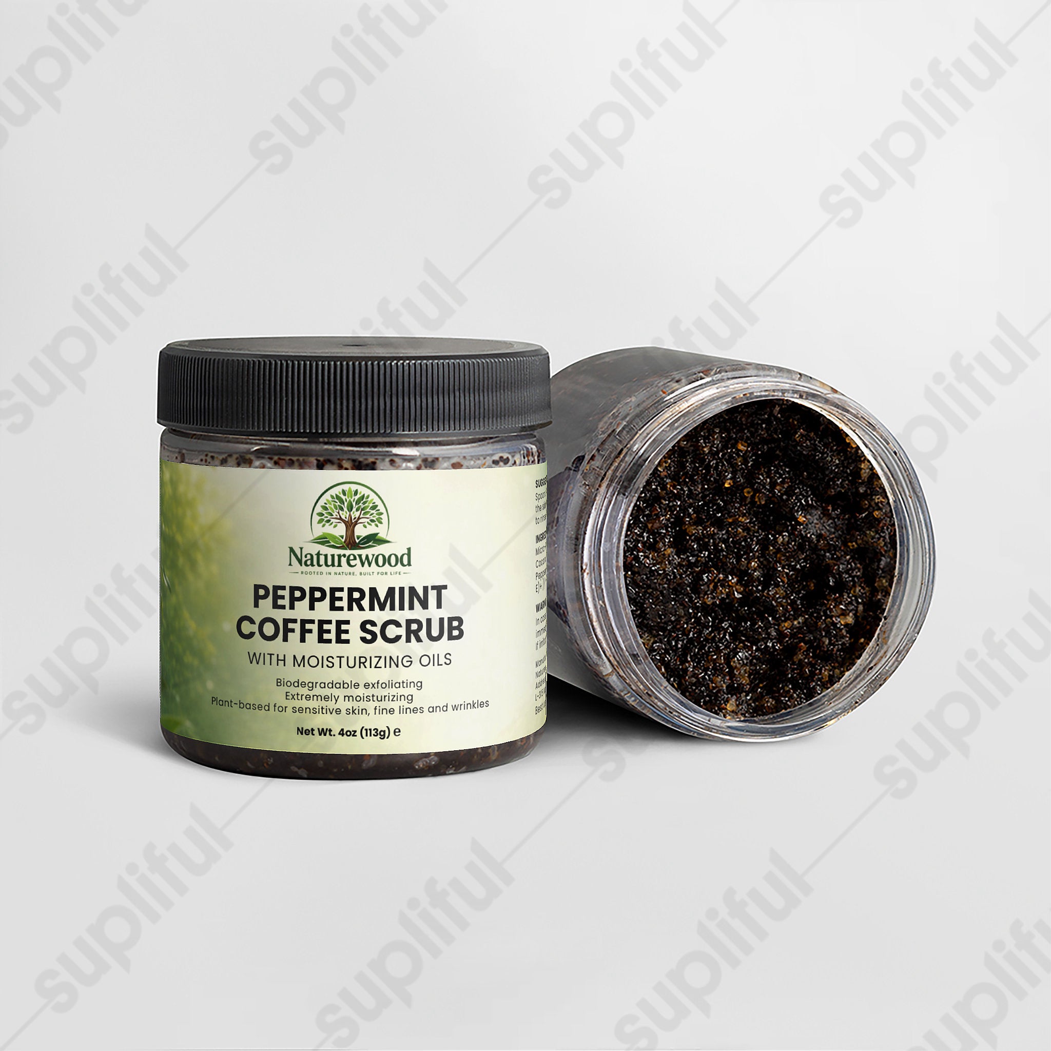 Peppermint Coffee Scrub