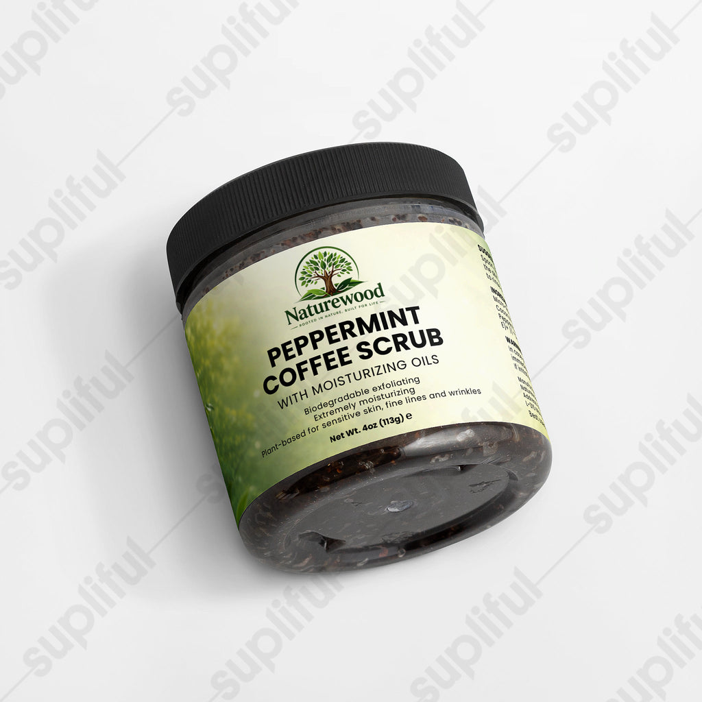 Peppermint Coffee Scrub