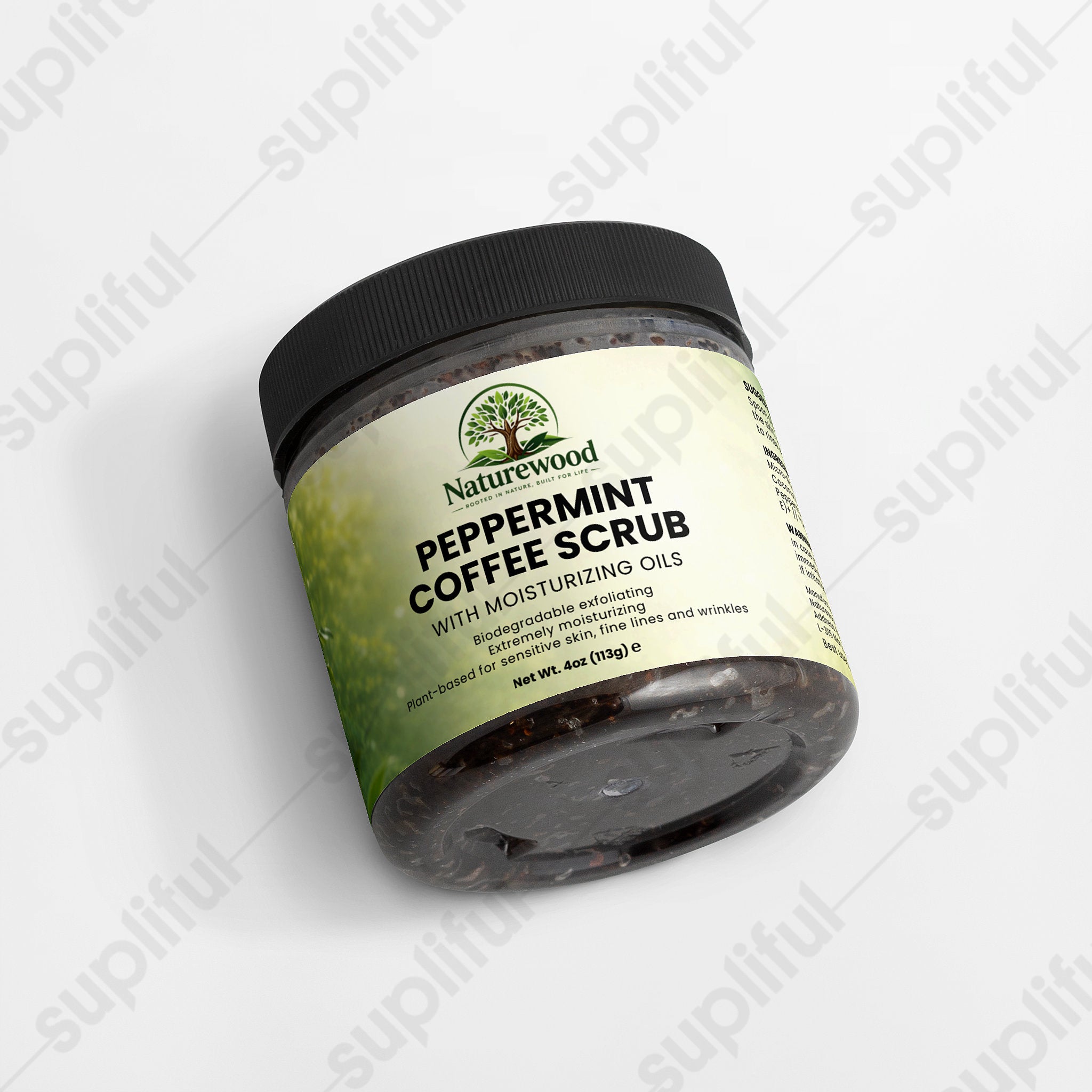 Peppermint Coffee Scrub