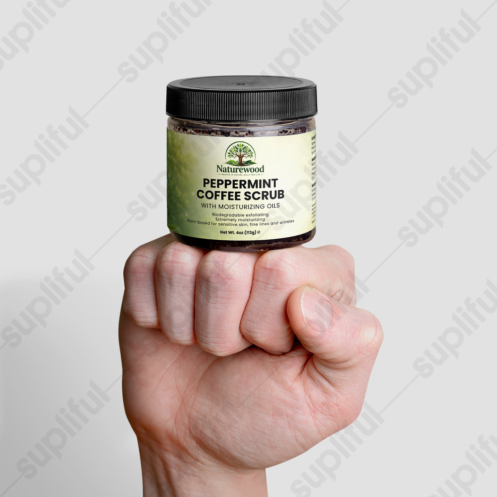 Peppermint Coffee Scrub