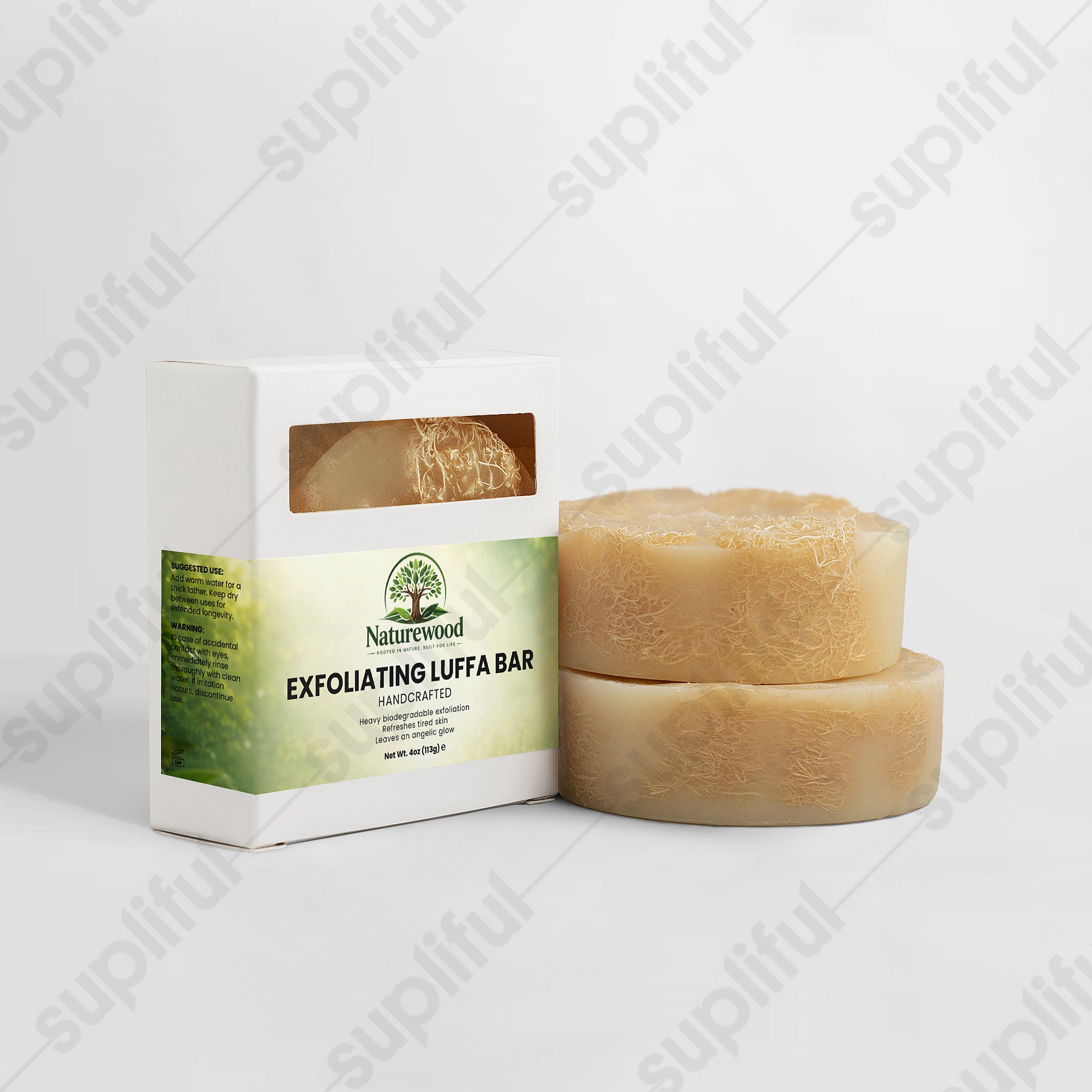 Exfoliating Luffa Bar