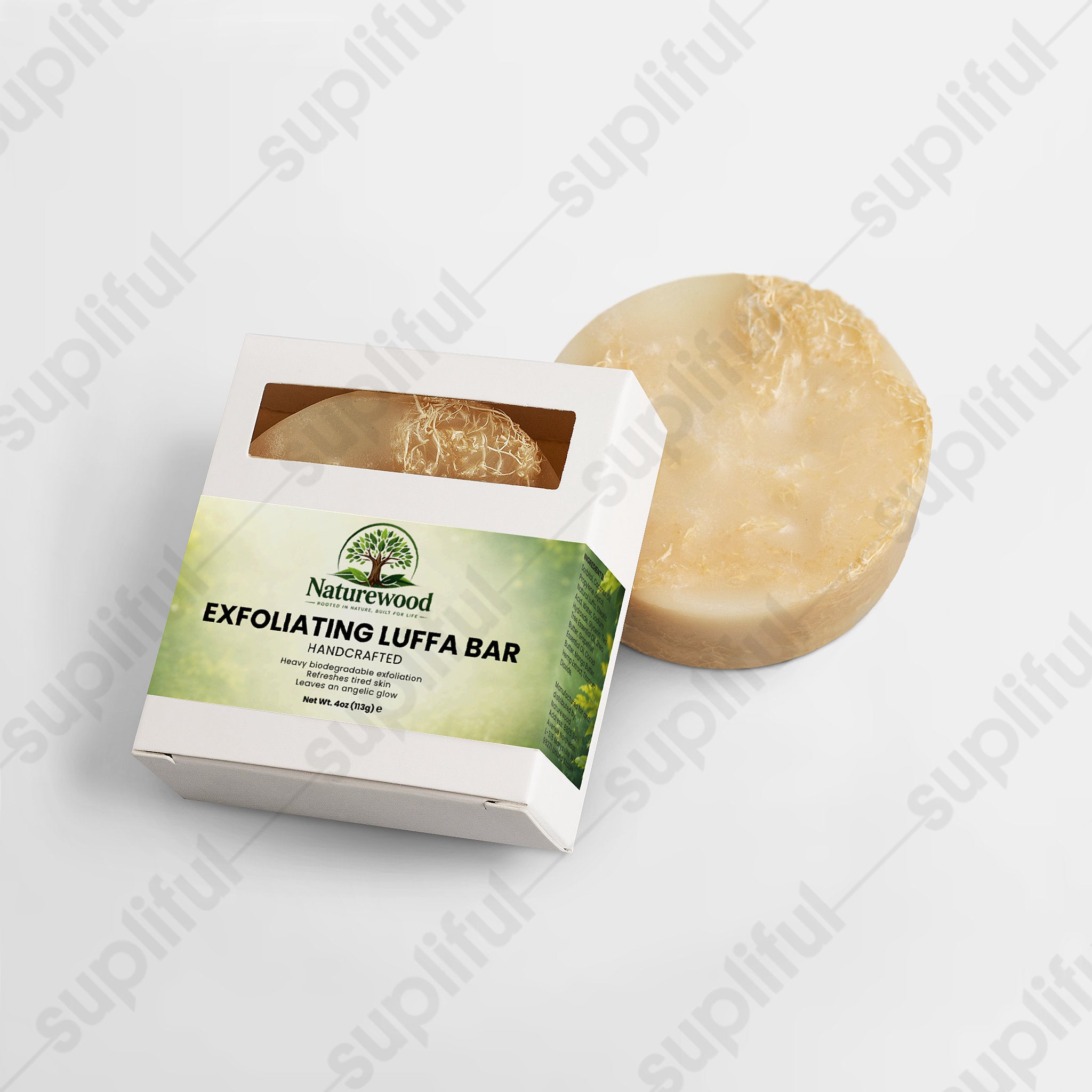 Exfoliating Luffa Bar