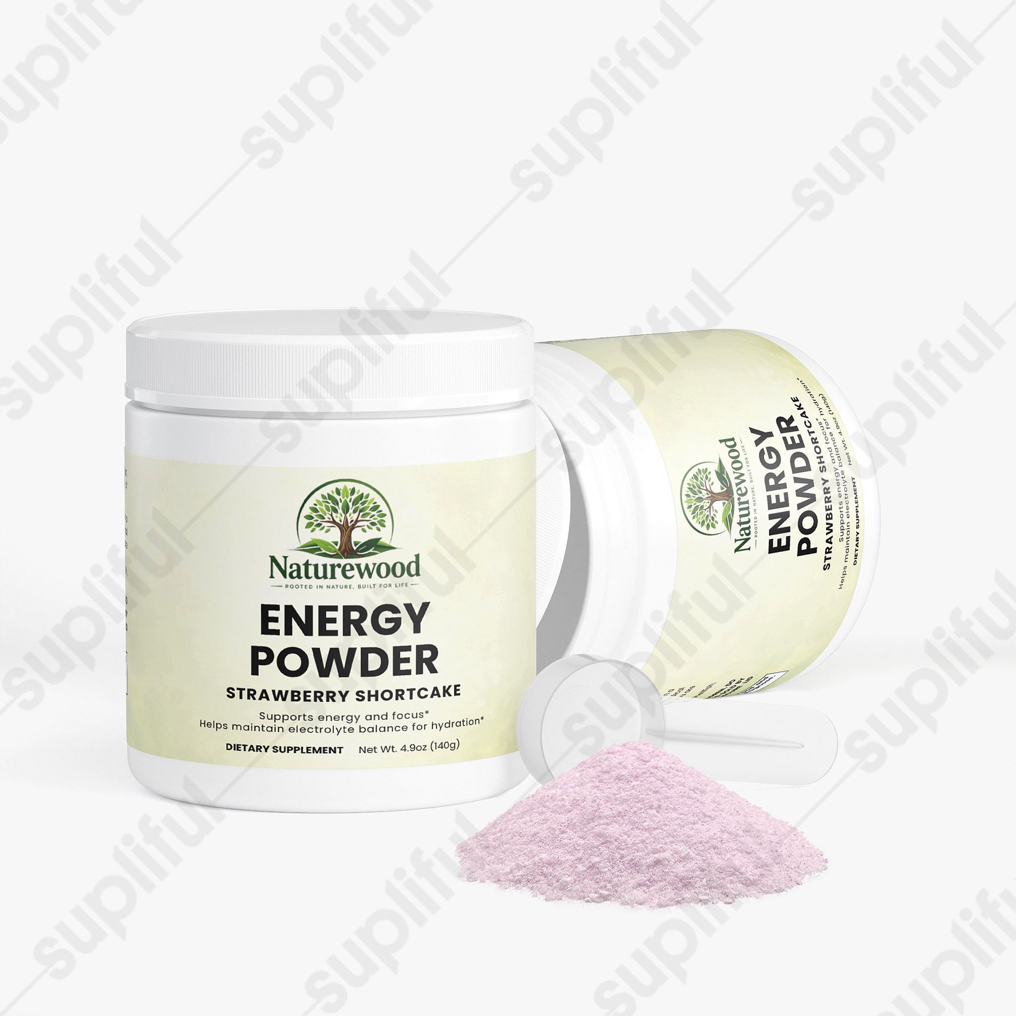 Energy Powder (Strawberry Shortcake)