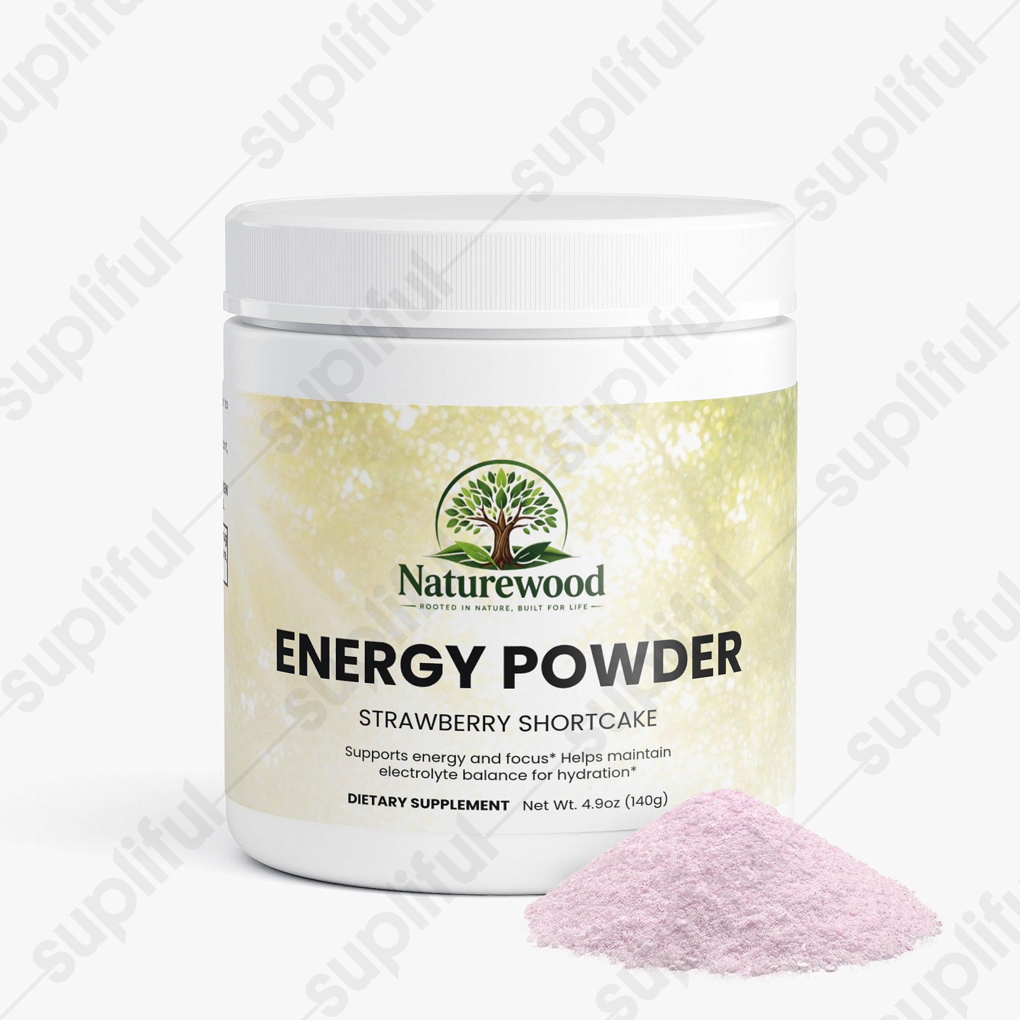Energy Powder (Strawberry Shortcake)