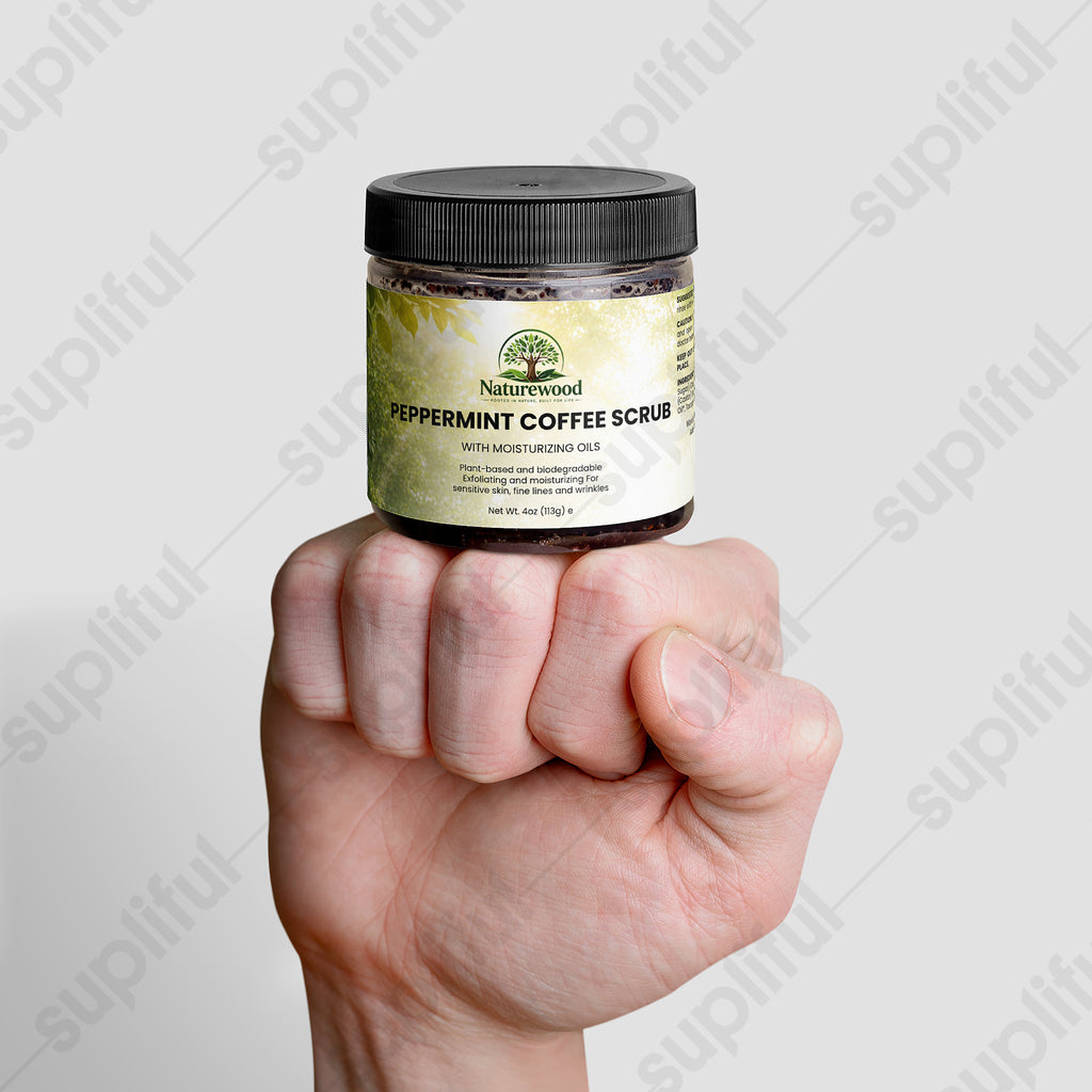 Peppermint Coffee Scrub