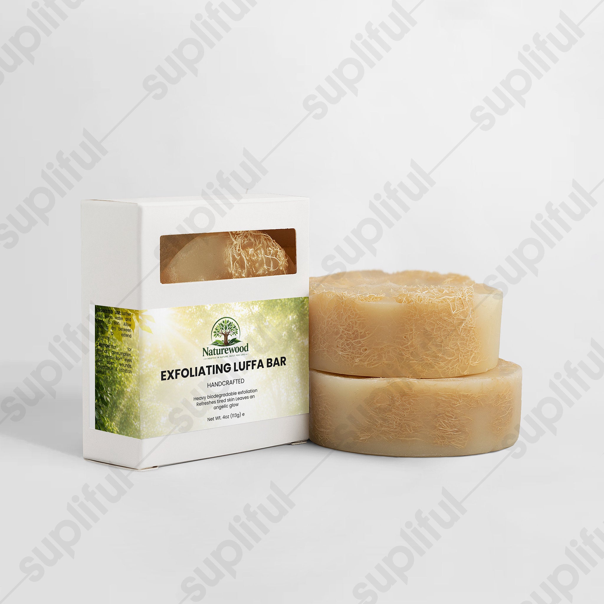 Exfoliating Luffa Bar