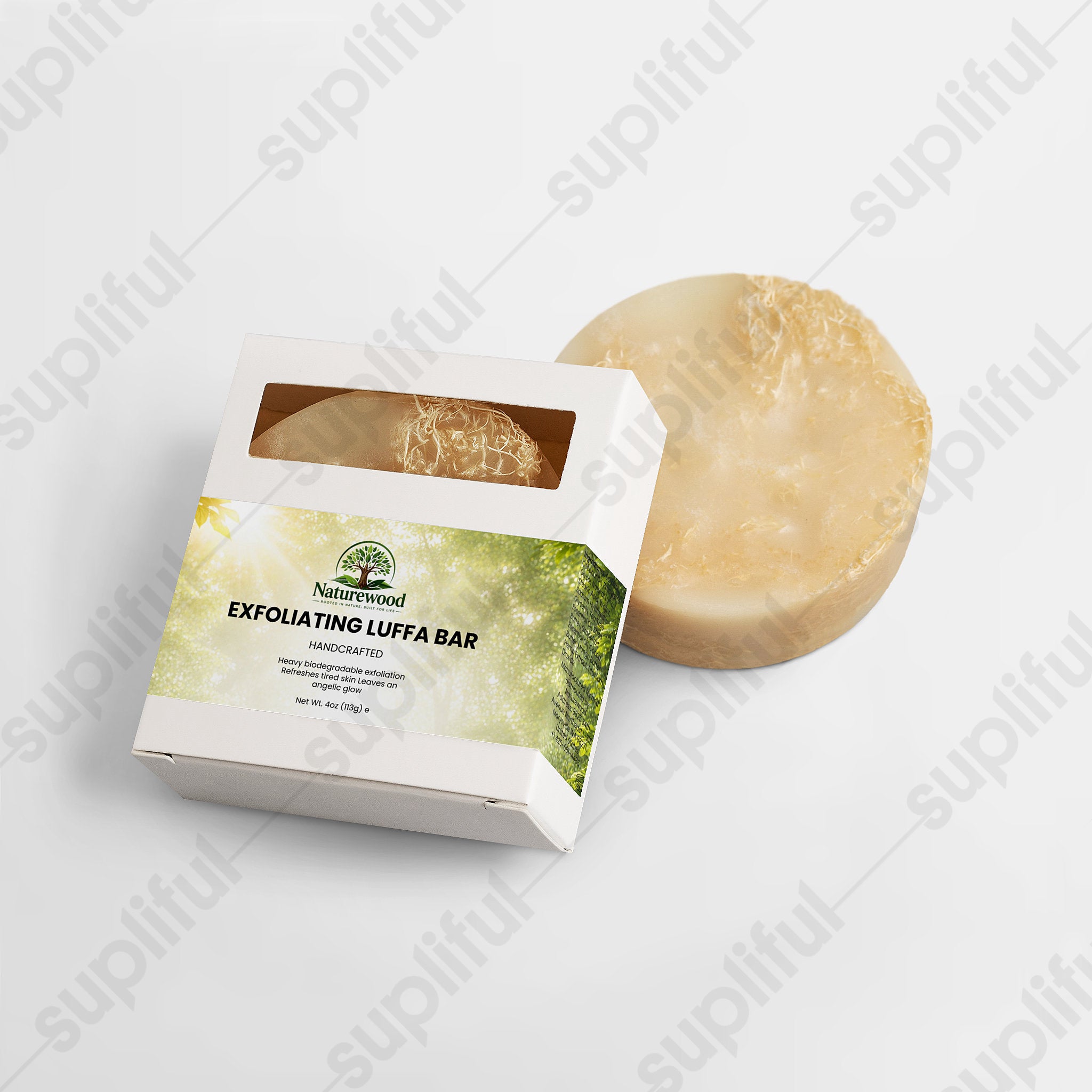 Exfoliating Luffa Bar