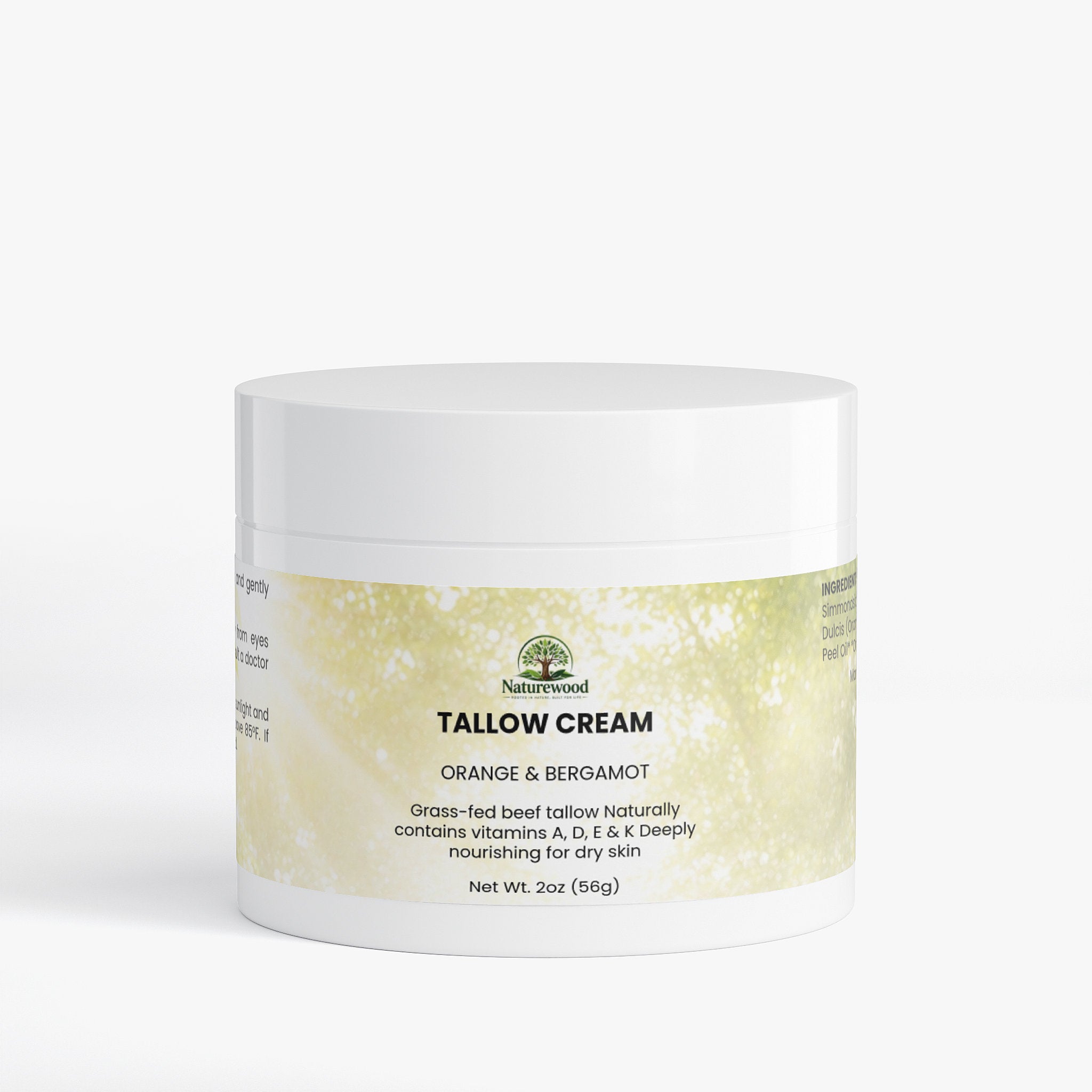 Tallow Cream Orange & Bergamot