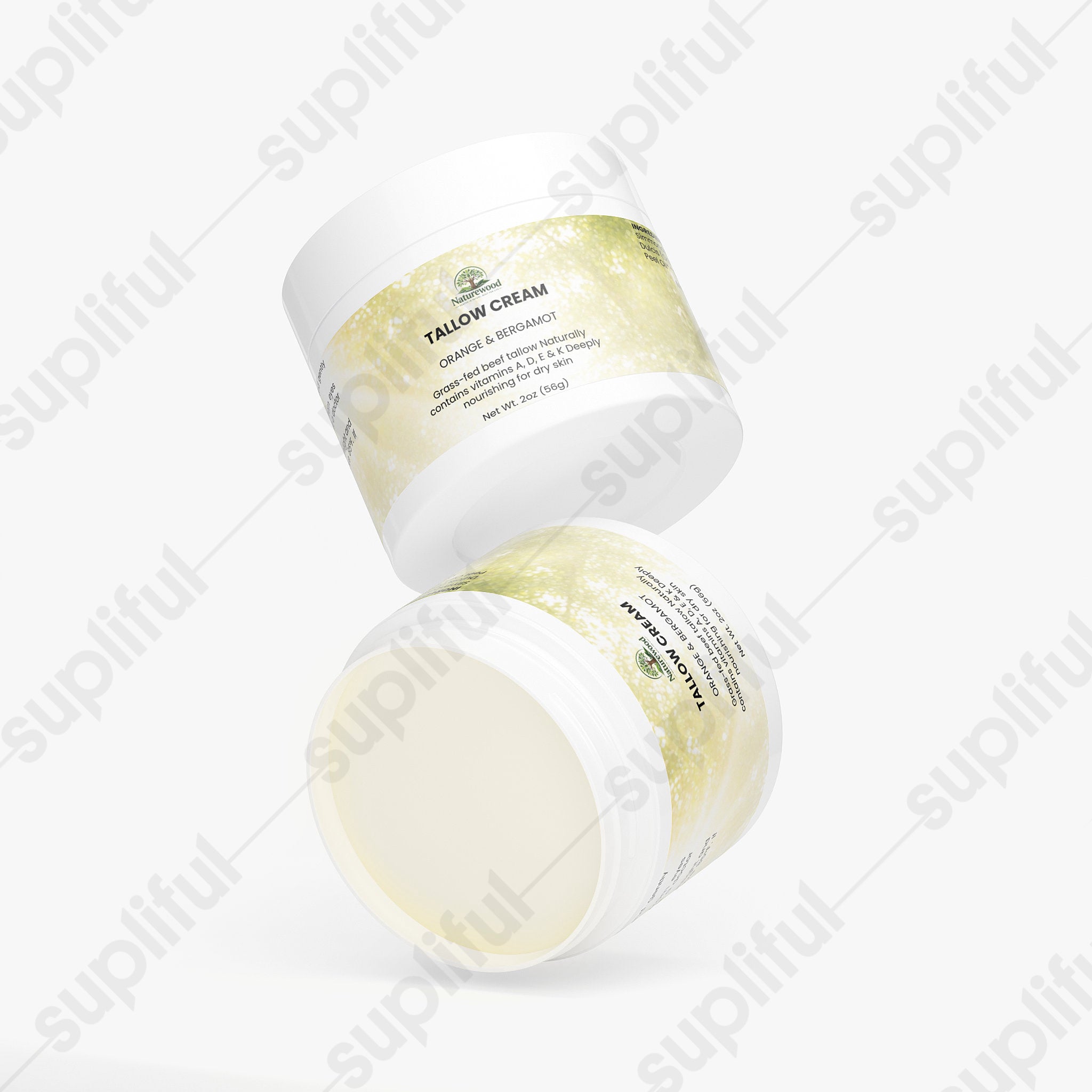 Tallow Cream Orange & Bergamot