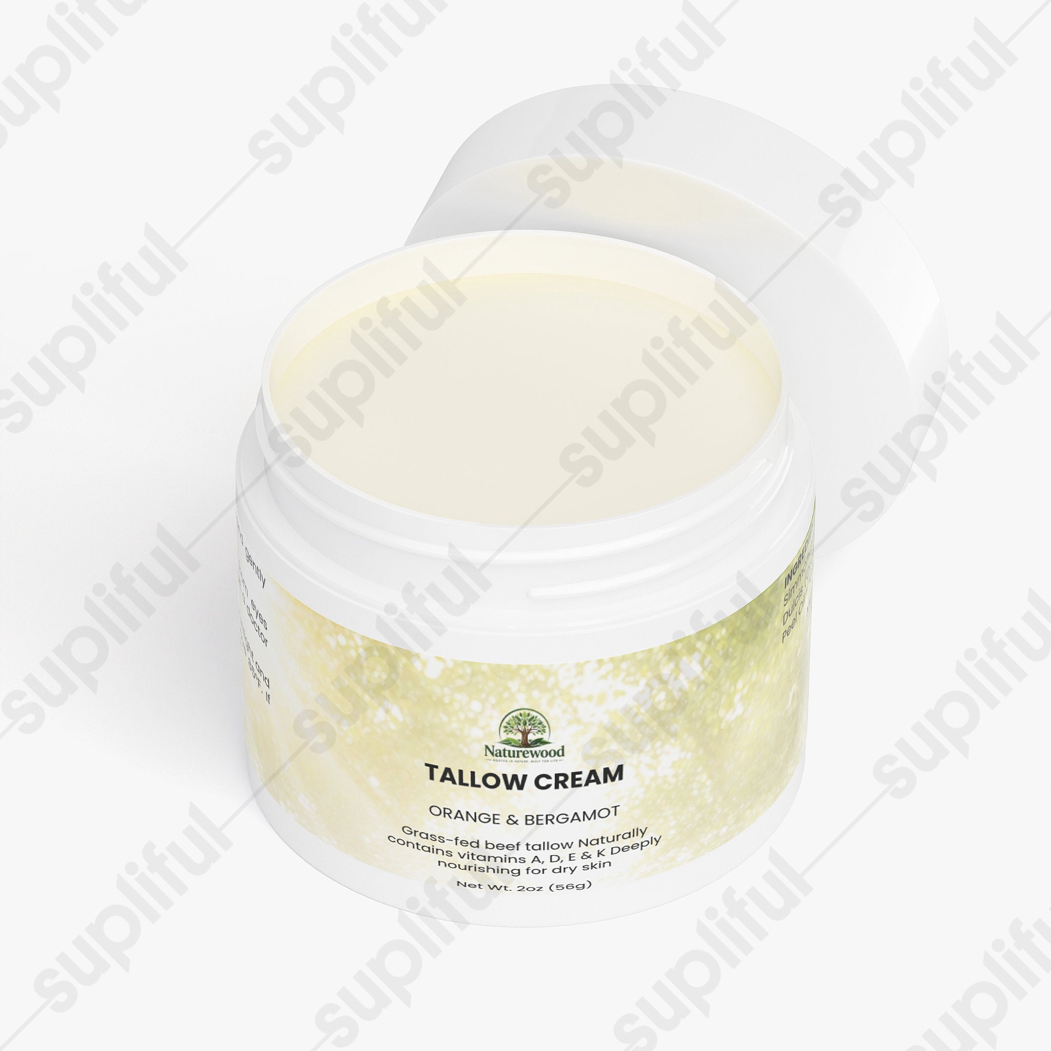Tallow Cream Orange & Bergamot