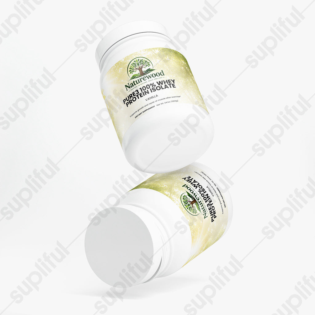 Pure3 100% Whey Protein Isolate (Vanilla)