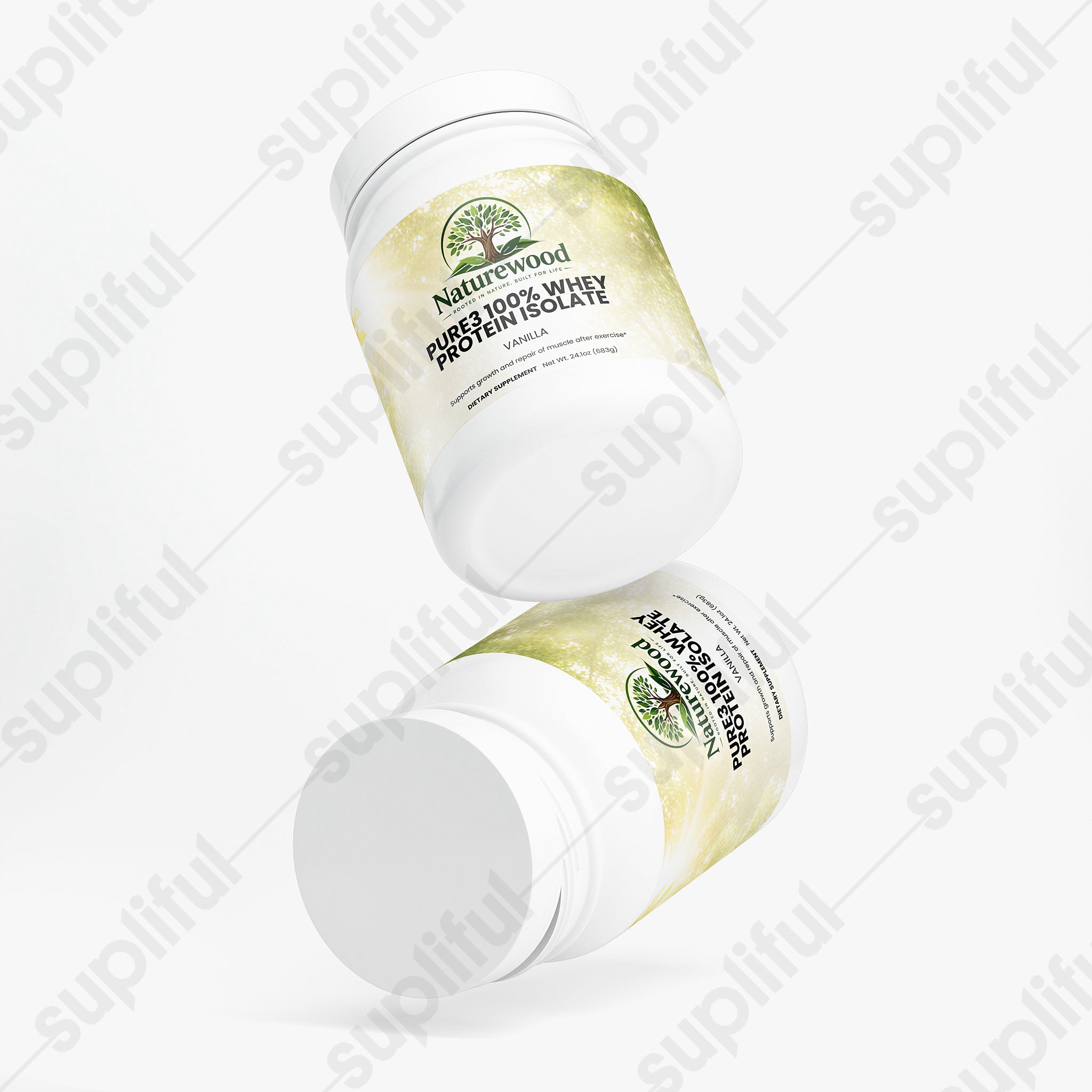 Pure3 100% Whey Protein Isolate (Vanilla)